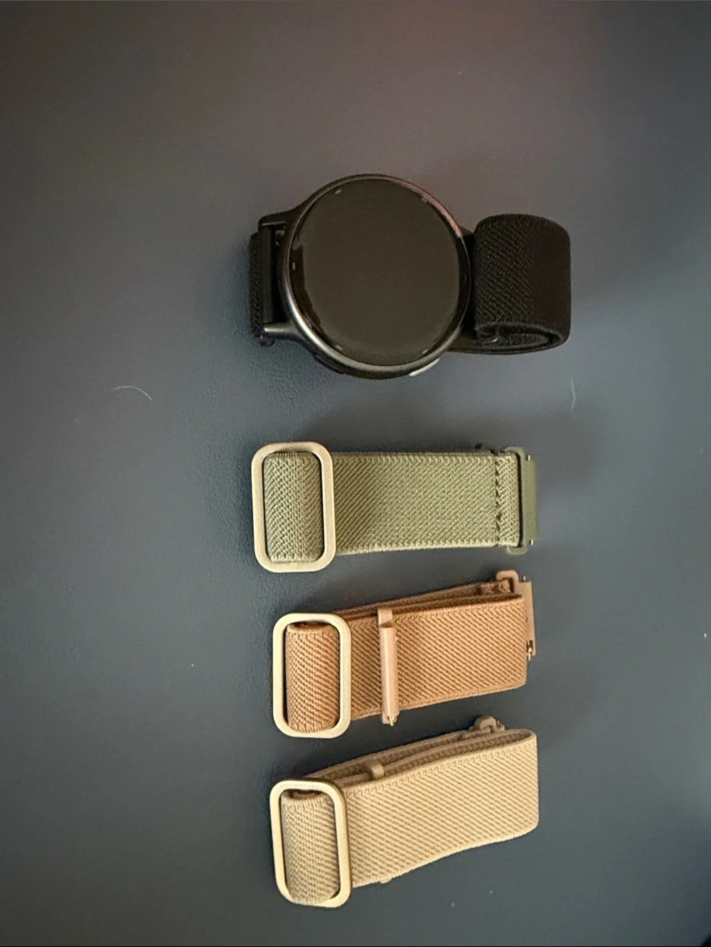 Garmin vivoactive 5, with three extra bands and screen protectors.